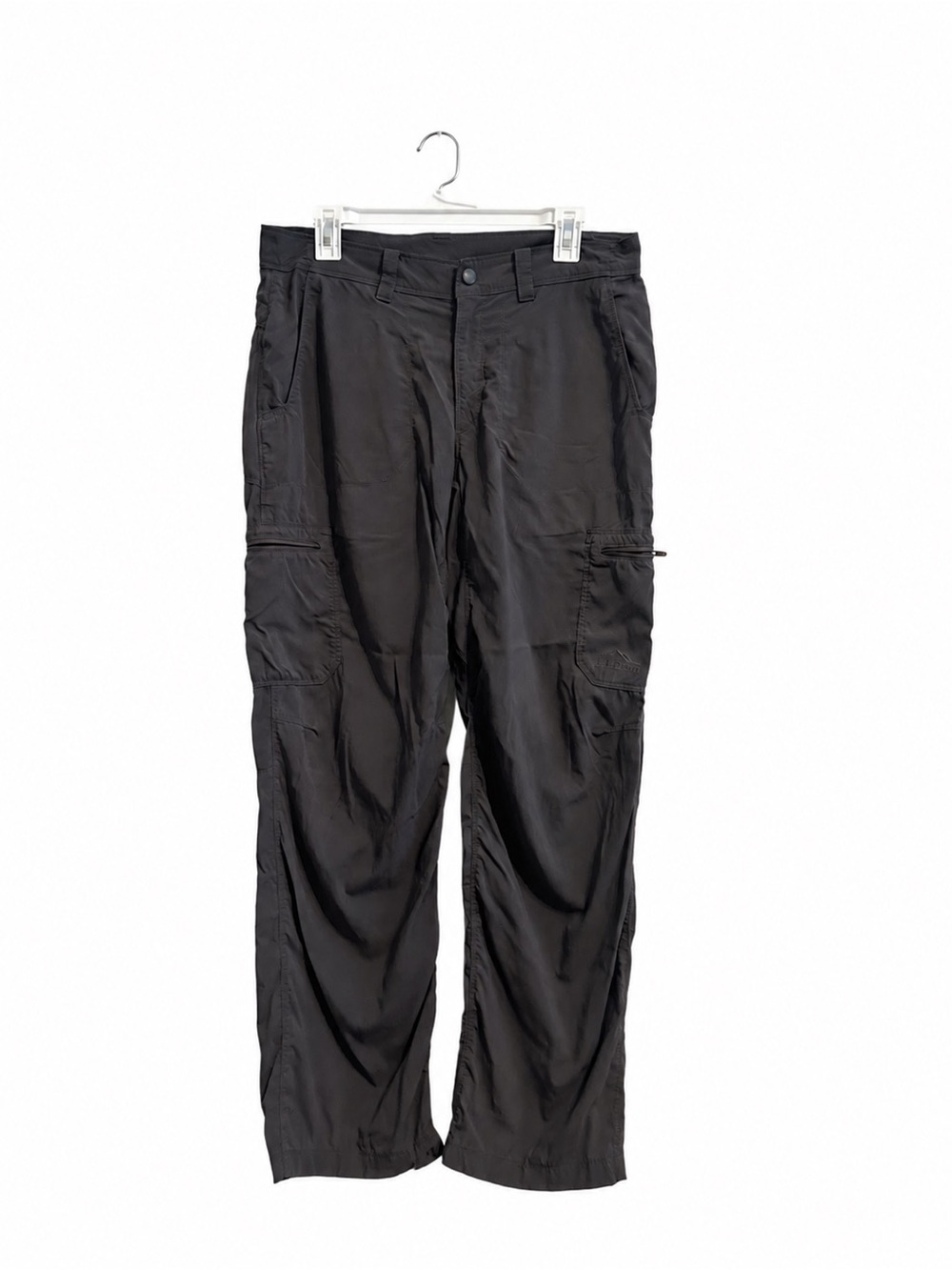 L.L.Bean Cargo Pants Men’s 32x30 Gray Hiking Outdoor Utility Lightweight
